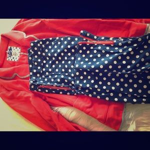 Blazer and cropped pants set